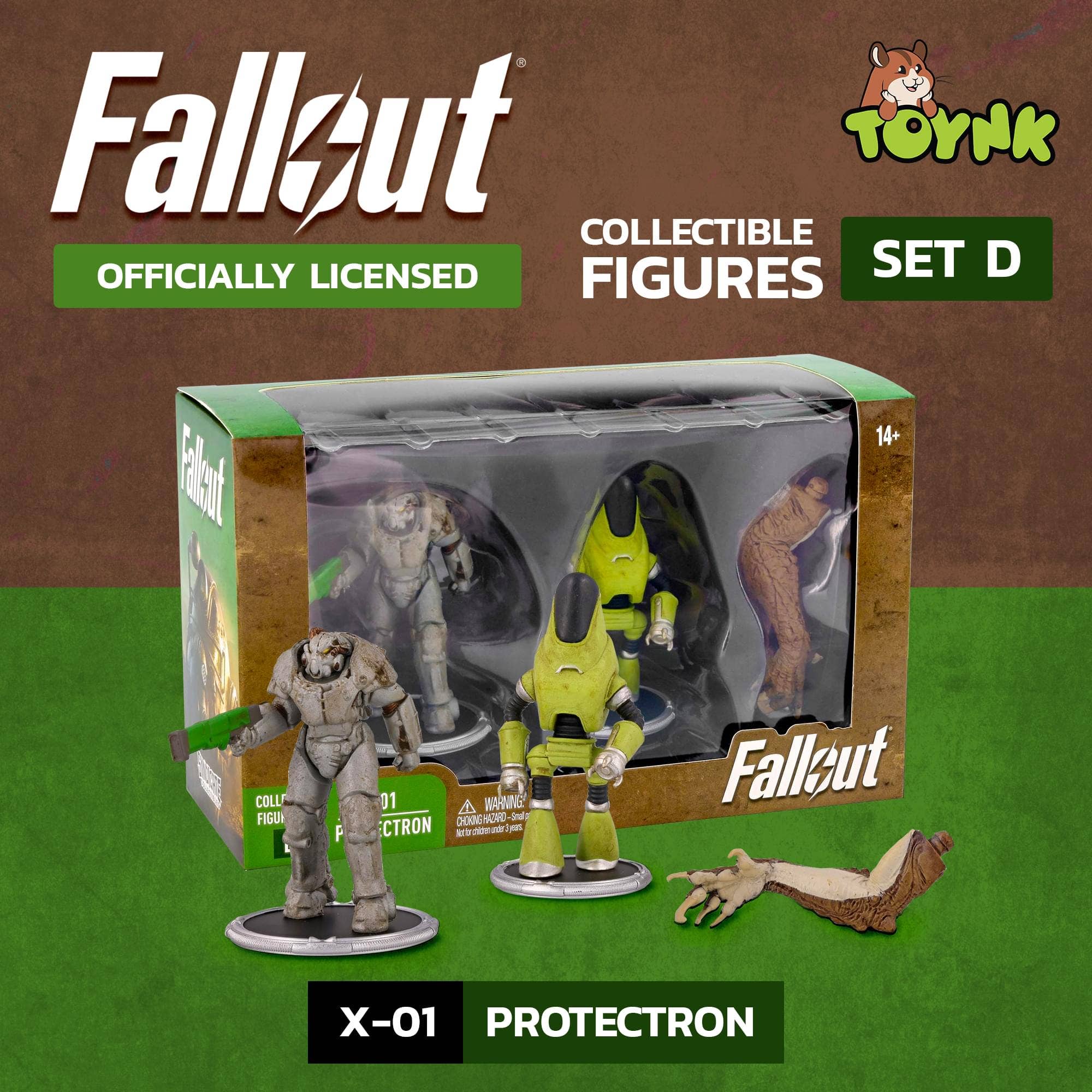 Fallout X01 & Protectron Mini Figure Set D - Grown Up Kids