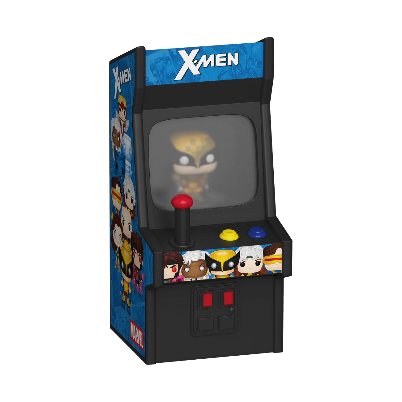 Funko Bitty Pop! X-Men Bundle – X-Mansion Playset, 12 Mini Figures & Arcade Display - Grown Up Kids