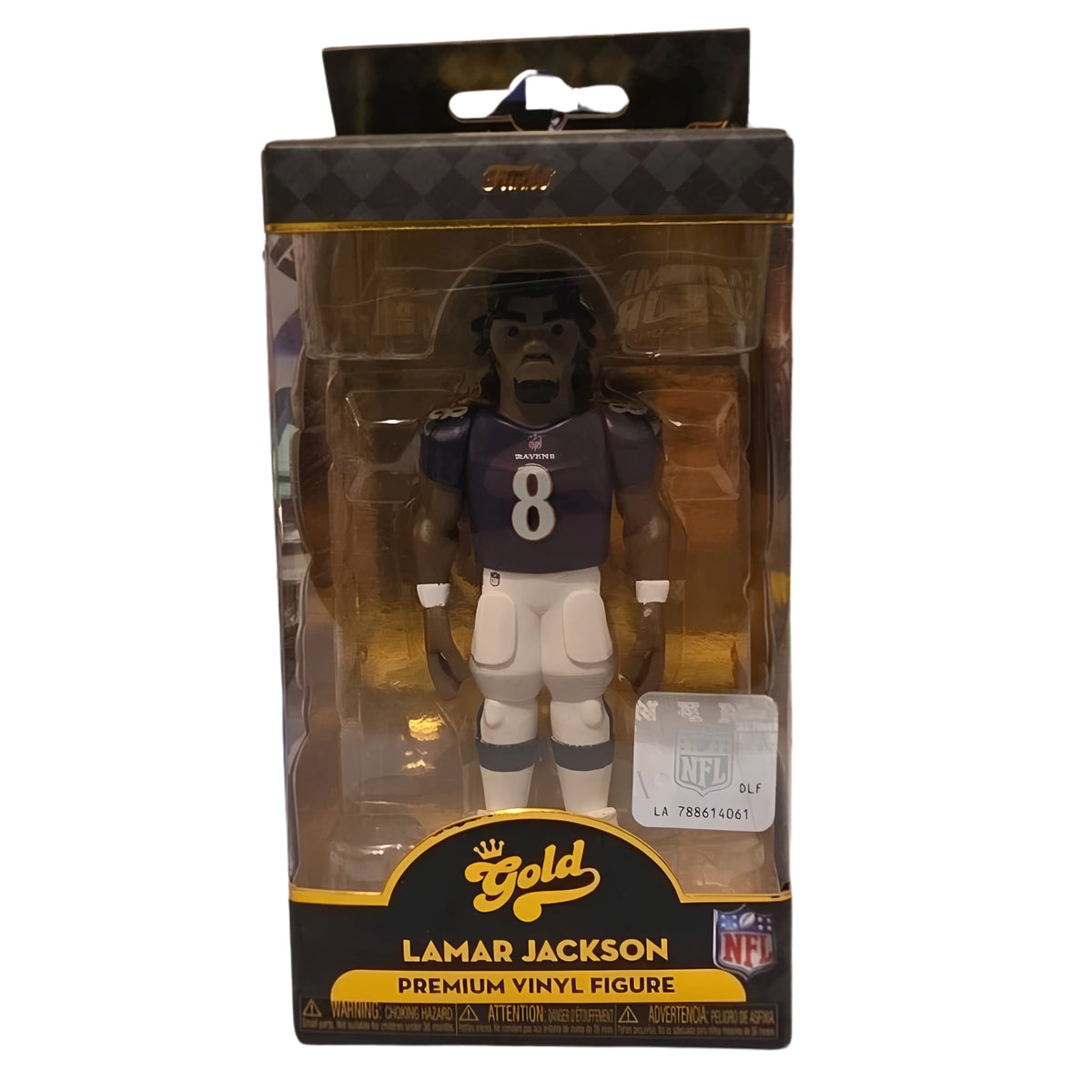 Funko Gold NFL: Baltimore Ravens - Lamar Jackson 5" Vinyl Figure - Grown Up Kids