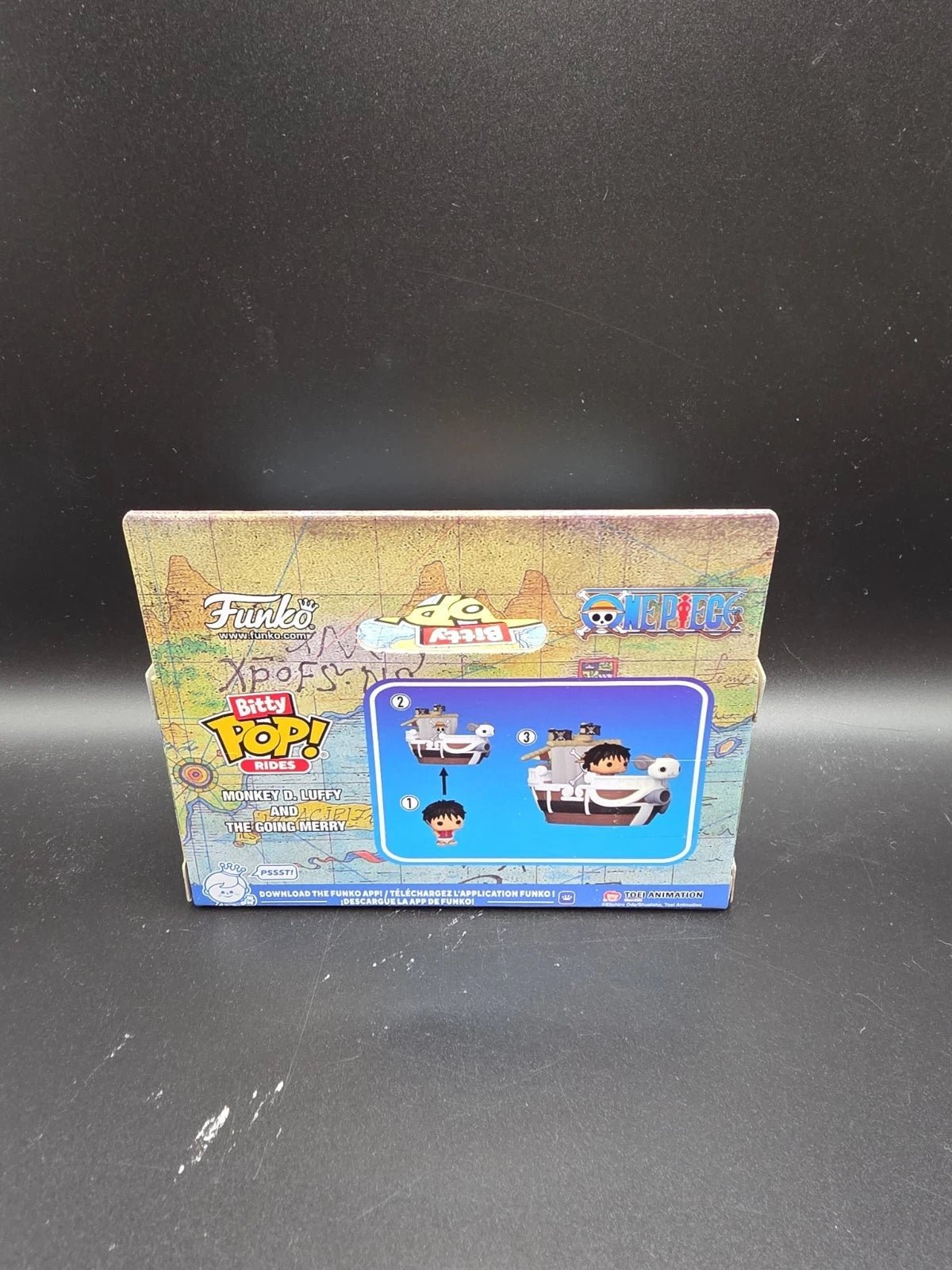 Funko Pop! Bitty Ride: One Piece - Going Merry with Monkey D. Luffy - 0.9 Inch - Grown Up Kids