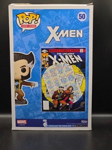 Funko Pop! Comic Book Cover with Case: Marvel - Wolverine #50 Box Lightly Damage - Grown Up Kids