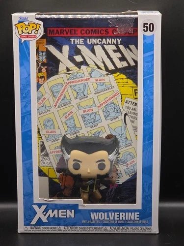 Funko Pop! Comic Book Cover with Case: Marvel - Wolverine #50 Box Lightly Damage - Grown Up Kids