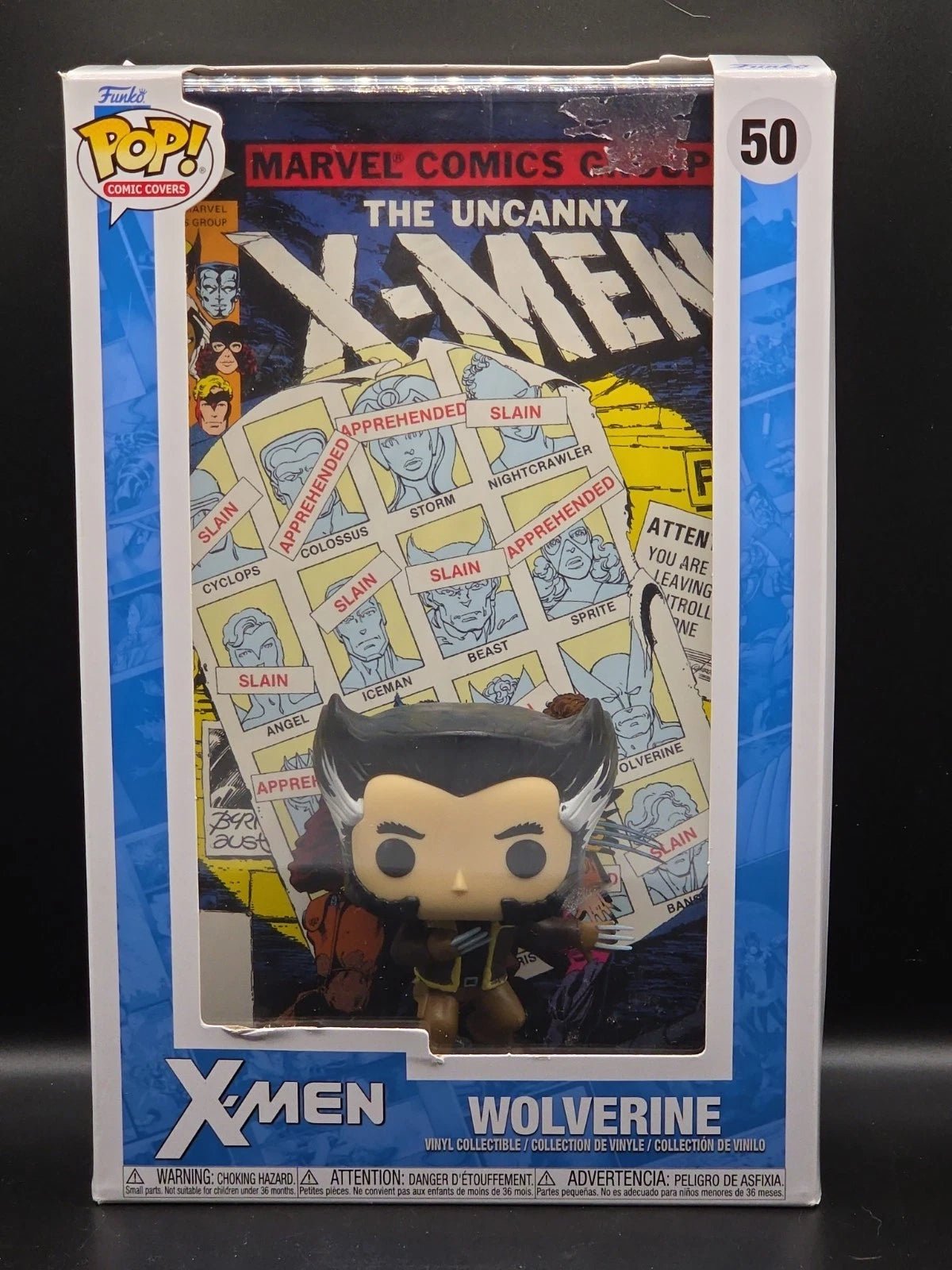 Funko Pop! Comic Book Cover with Case: Marvel - Wolverine #50 Box Lightly Damage - Grown Up Kids