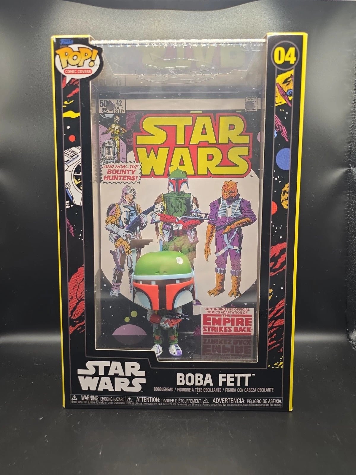 Funko Pop! Comic Book Cover with Case: Star Wars - Boba Fett #04 - Grown Up Kids