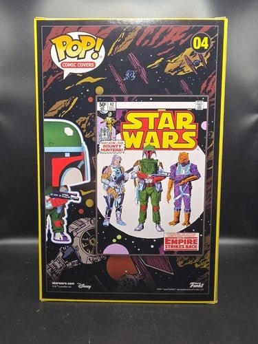 Funko Pop! Comic Book Cover with Case: Star Wars - Boba Fett #04 - Grown Up Kids