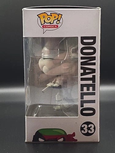 Funko Pop! Comics -Donatello #33 B+W Chase New! TMNT Exclusive RARE Perfect Cond - Grown Up Kids