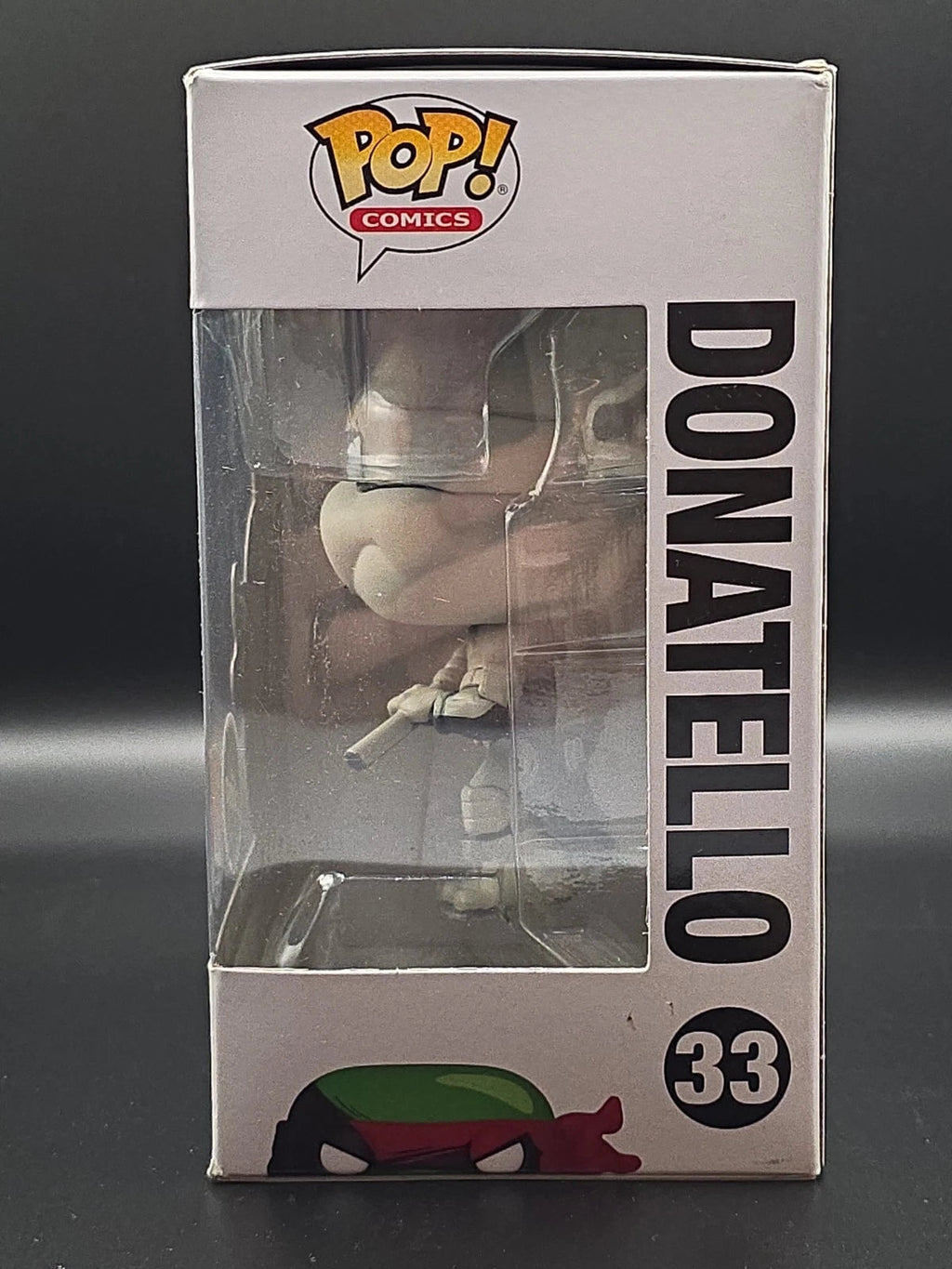 Funko Pop! Comics -Donatello #33 B+W Chase New! TMNT Exclusive RARE Perfect Cond - Grown Up Kids