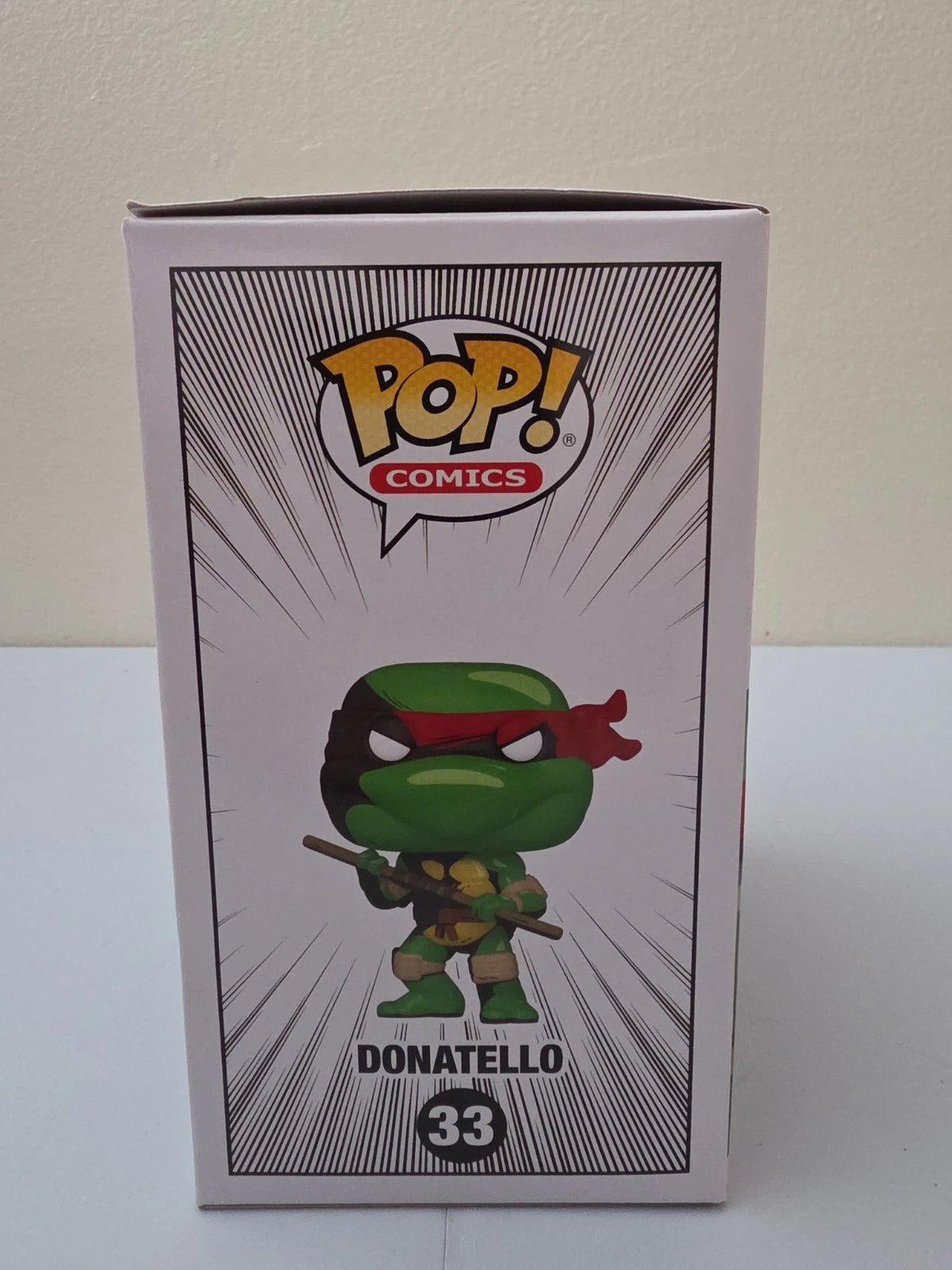 Funko Pop! Comics -Donatello #33 B+W Chase New! TMNT PX Previews Exclusive RARE - Grown Up Kids
