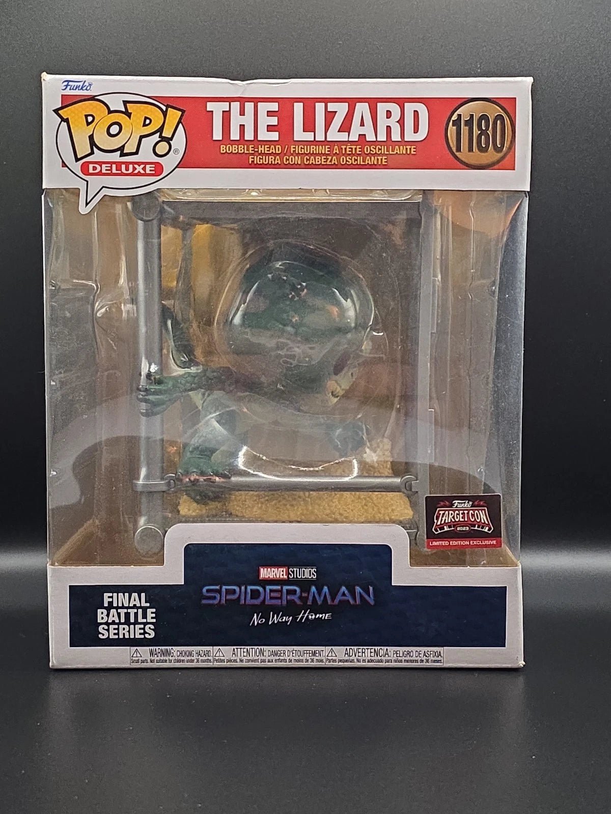 Funko Pop! Deluxe: Marvel - The Lizard - Target #1180 Lightly Damaged Box - Grown Up Kids