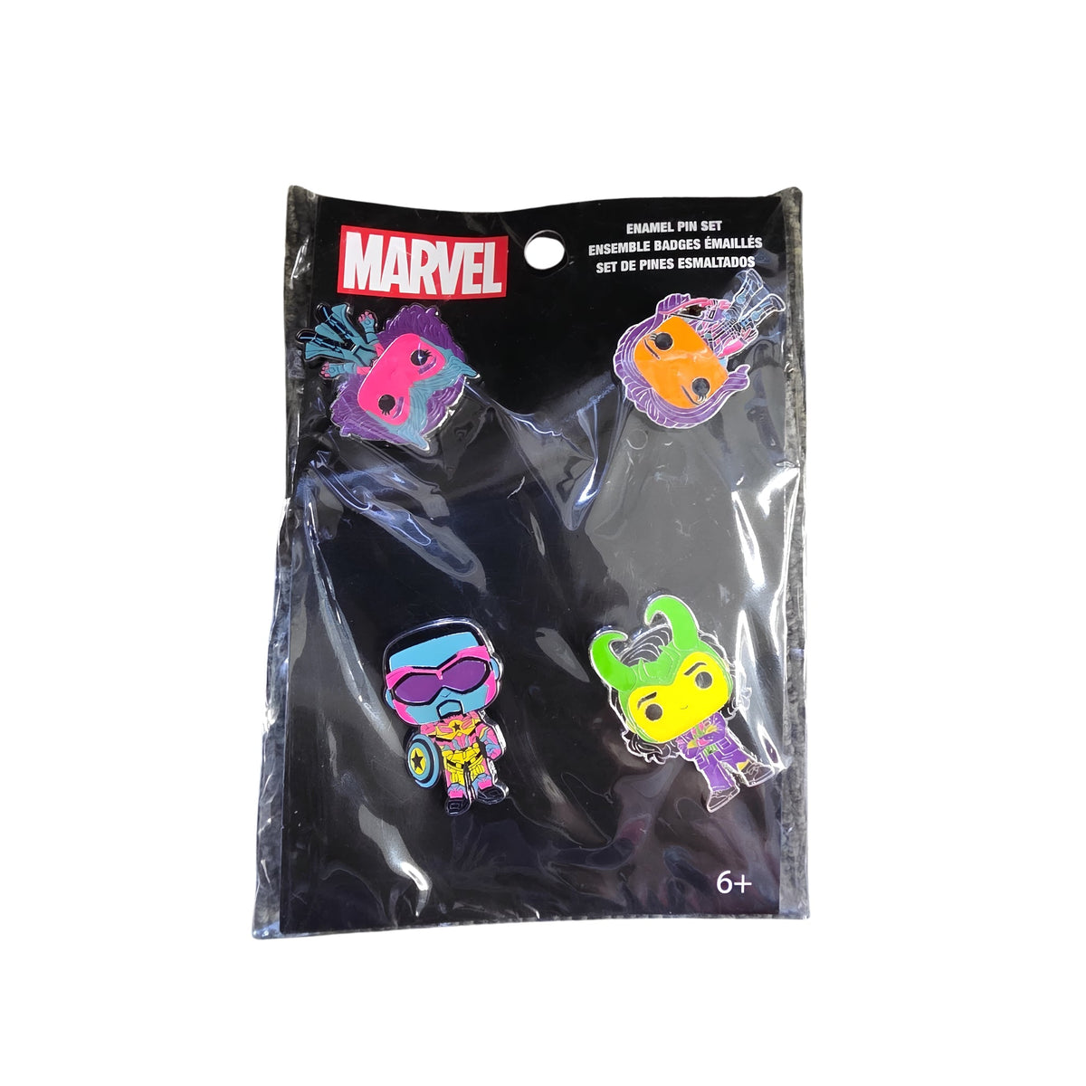 Funko Pop! Marvel: Loki 4-Piece Enamel Pin Set - Grown Up Kids