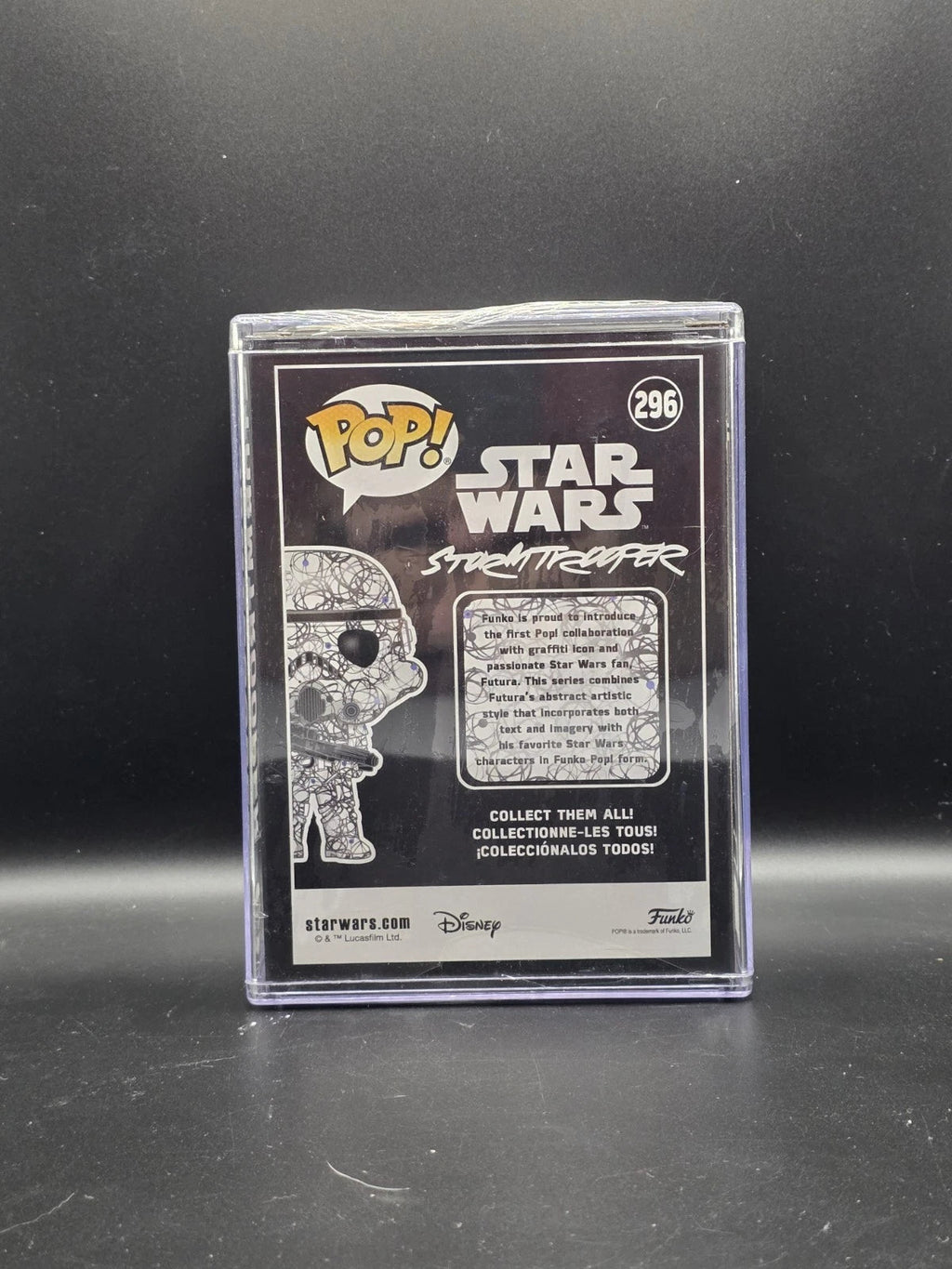 Funko Pop Star Wars Stormtrooper Futura Target Exclusive 296 Vinyl Figure - Grown Up Kids