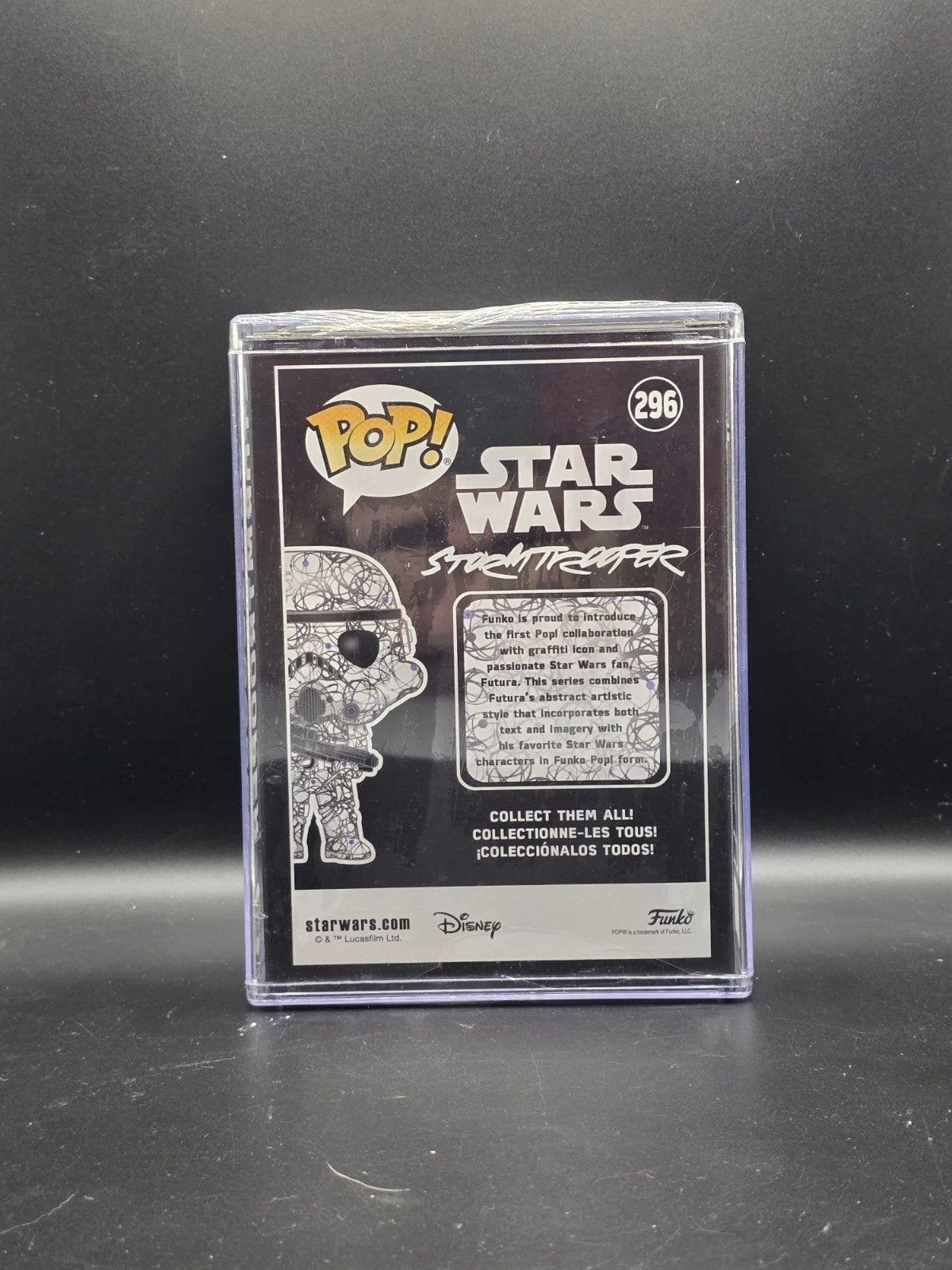 Funko Pop Star Wars Stormtrooper Futura Target Exclusive 296 Vinyl Figure - Grown Up Kids