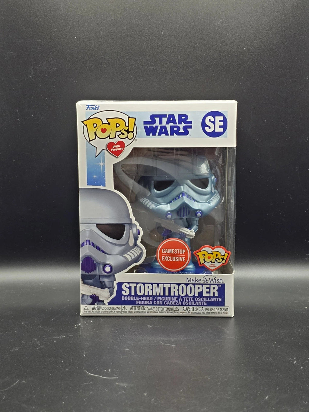 Funko Pop! Star Wars Stormtrooper GameStop Pops With Purpose SE - Grown Up Kids