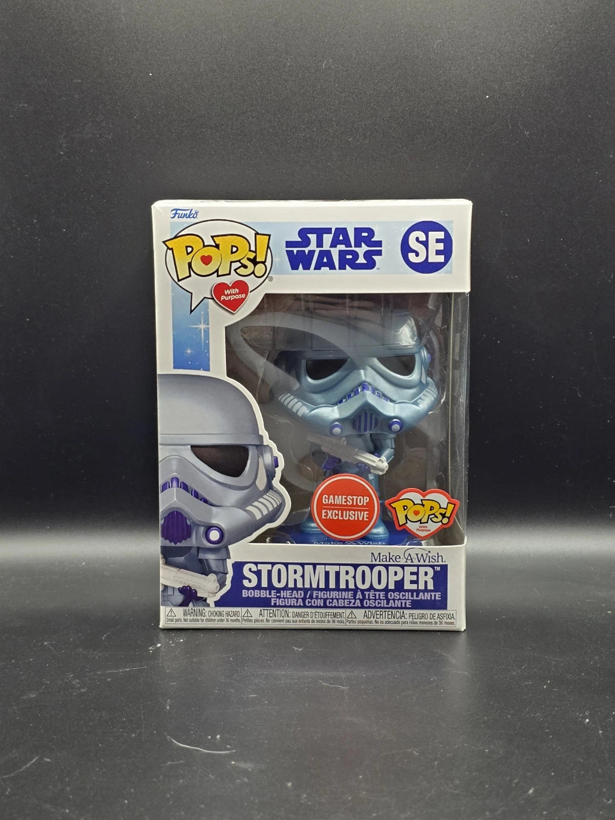 Funko Pop! Star Wars Stormtrooper GameStop Pops With Purpose SE - Grown Up Kids