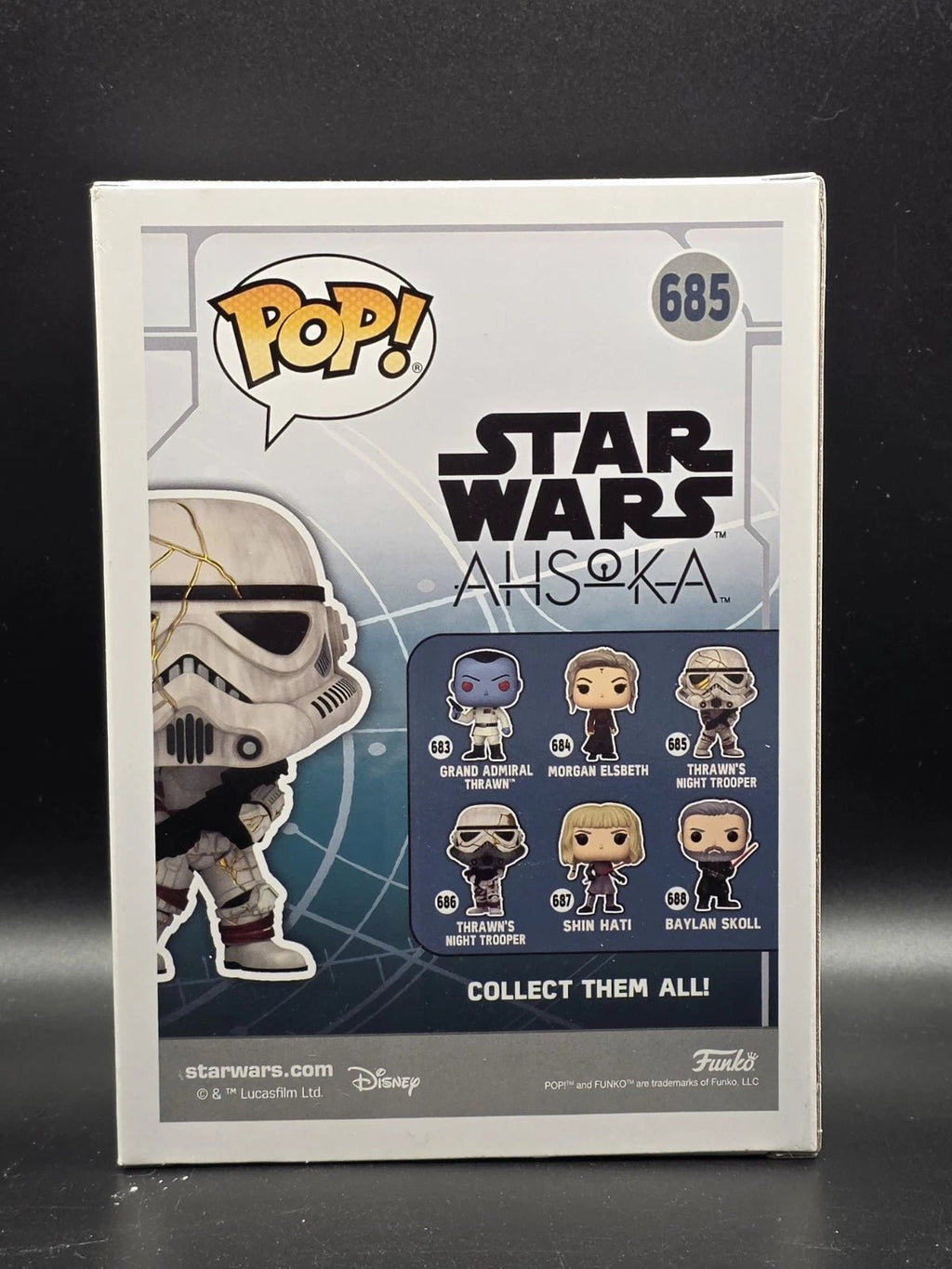 Funko Pop! Thrawn's Night Trooper #685, Star Wars: Ahsoka, TV - Grown Up Kids