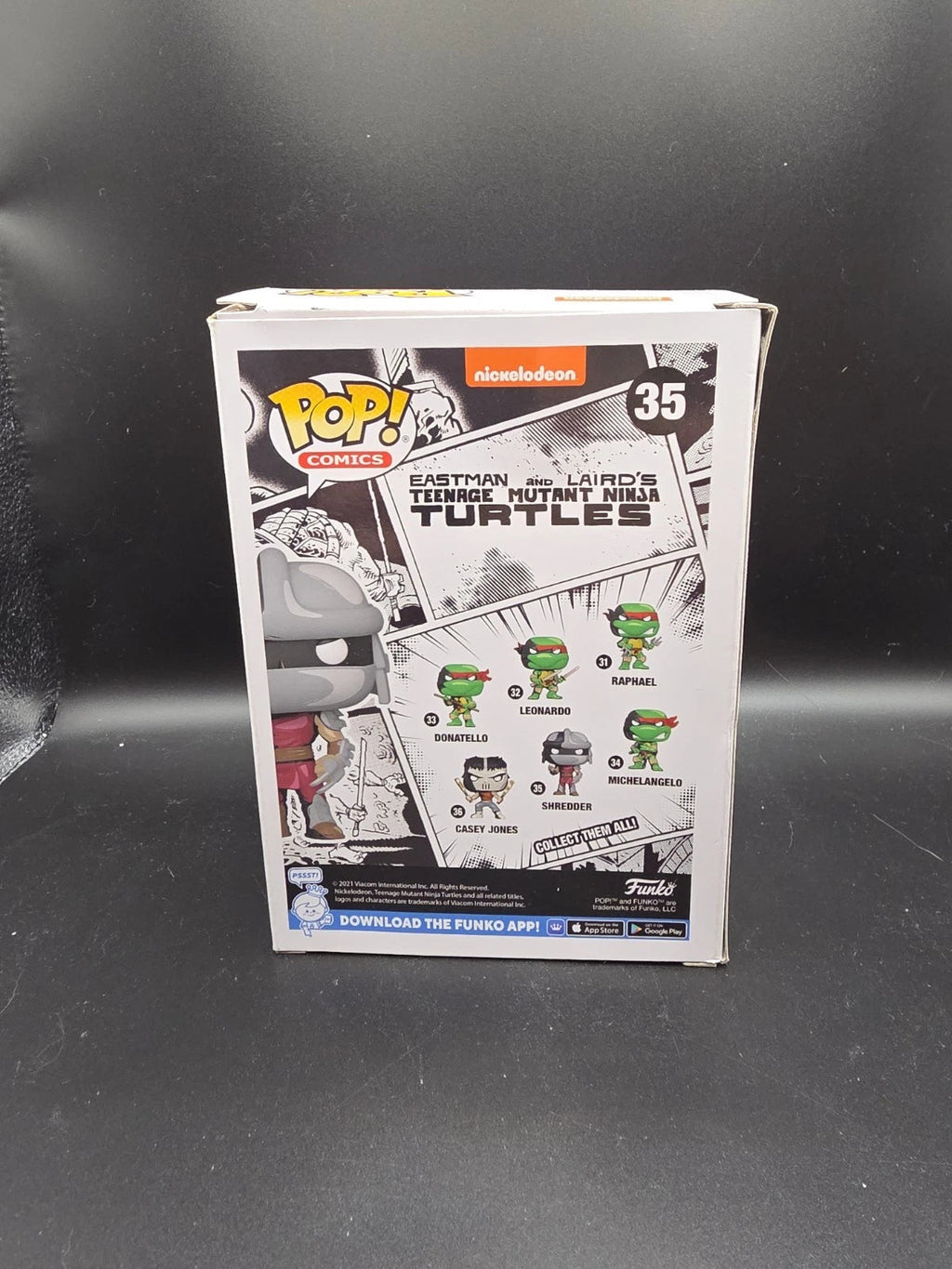 Funko Pop! TMNT Shredder CHASE #35 PX Previews Exclusive - Packaging Damaged - Grown Up Kids
