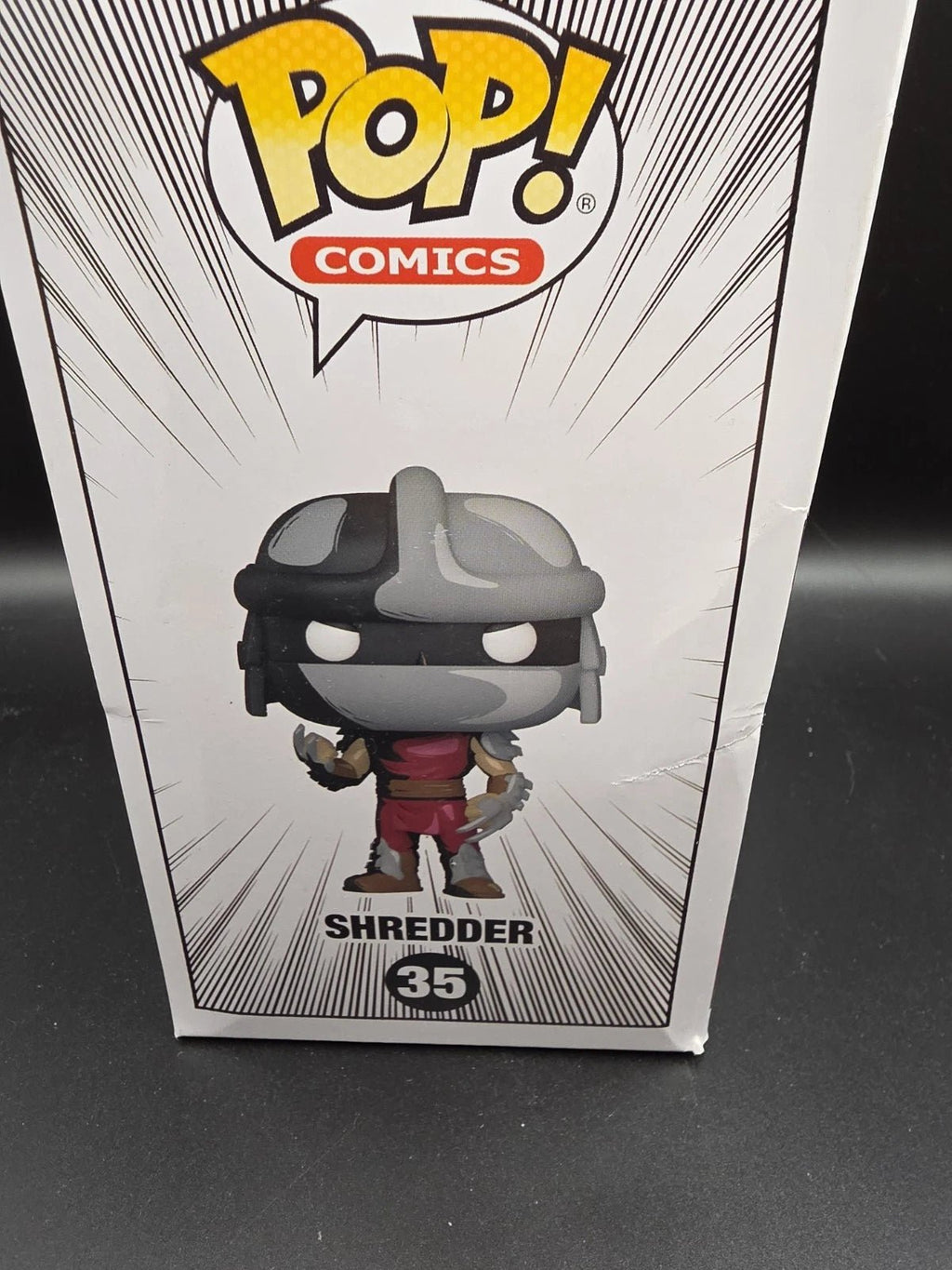 Funko Pop! TMNT Shredder CHASE #35 PX Previews Exclusive - Packaging Damaged - Grown Up Kids