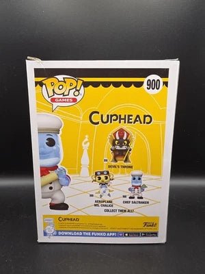 Funko Pop! Vinyl: Cuphead - Chef Saltbaker #900 Box Lightly Damaged - Grown Up Kids