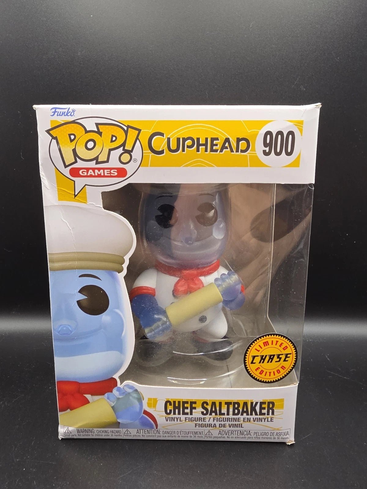 Funko Pop! Vinyl: Cuphead - Chef Saltbaker #900 Box Lightly Damaged - Grown Up Kids