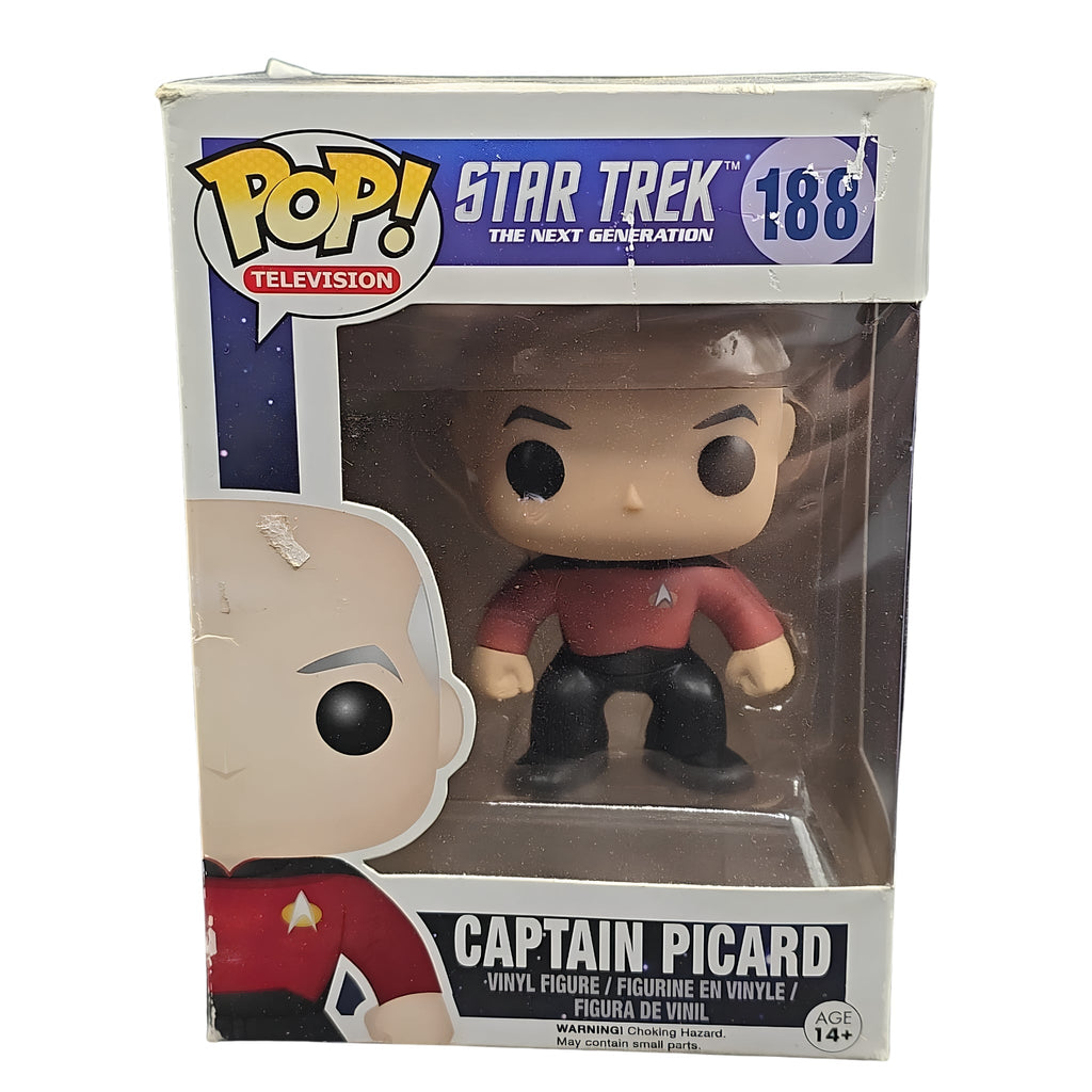 Funko Pop! Vinyl: Star Trek - Captain Jean-Luc Picard (#188) Vinyl Figure - Grown Up Kids