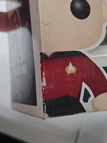 Funko Pop! Vinyl: Star Trek - Captain Picard #188 Slight Package Damage See Pix - Grown Up Kids