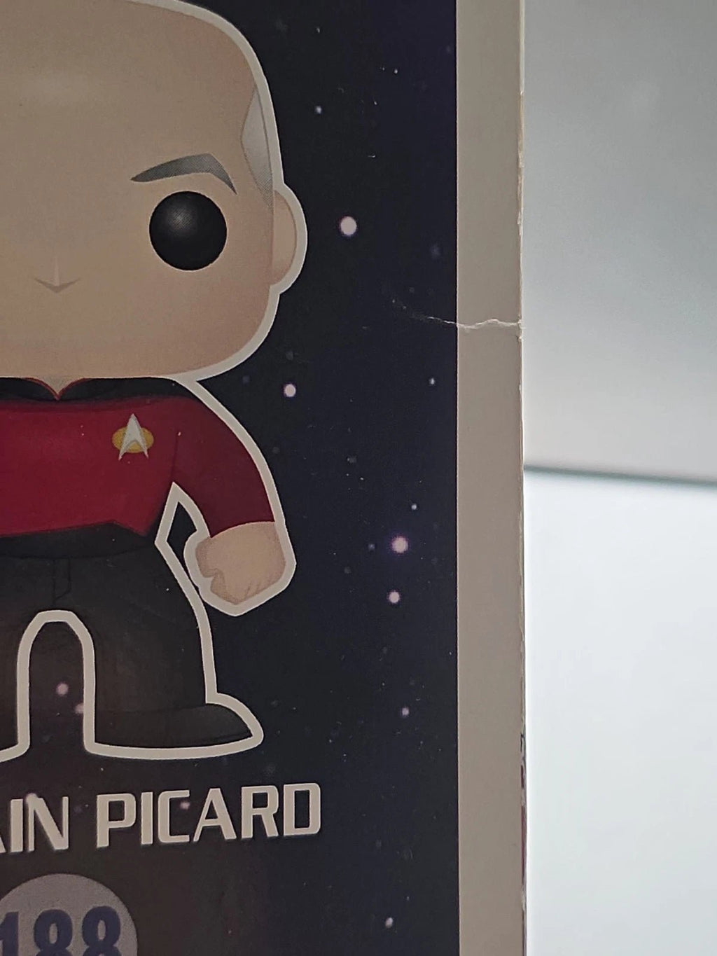 Funko Pop! Vinyl: Star Trek - Captain Picard #188 Slight Package Damage See Pix - Grown Up Kids