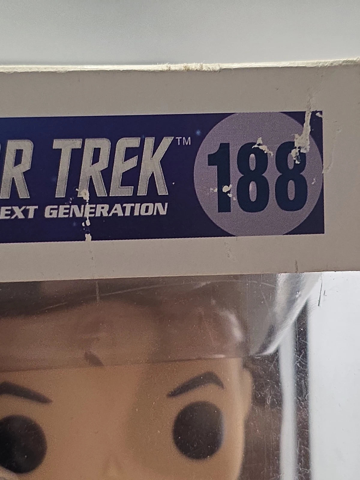 Funko Pop! Vinyl: Star Trek - Captain Picard #188 Slight Package Damage See Pix - Grown Up Kids