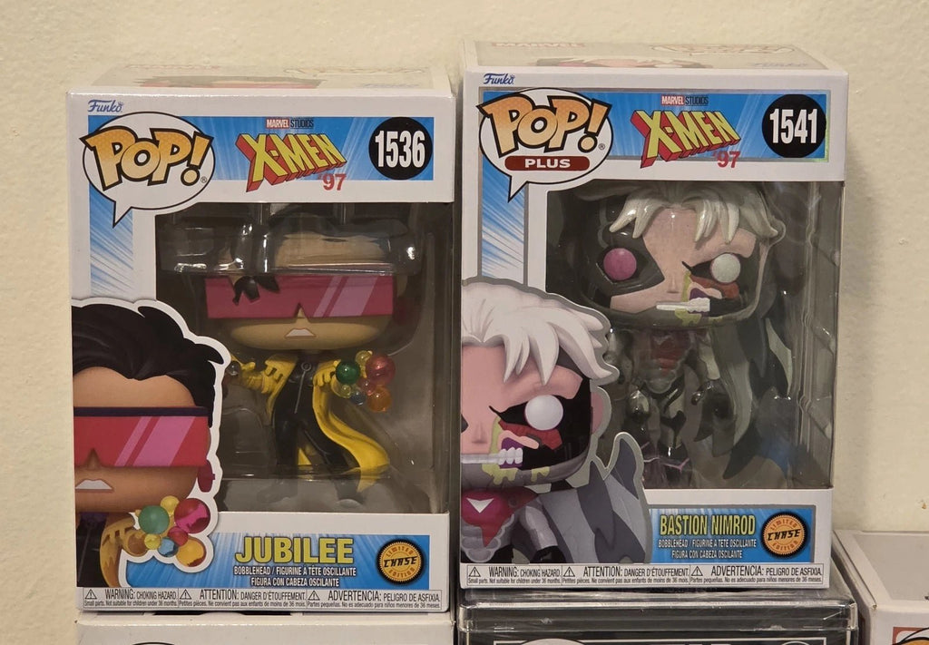 Funko Pop! X-Men 97 Jubilee #1536 Chase And #1541 Bastion Chase X-Men 97 Bundle - Grown Up Kids