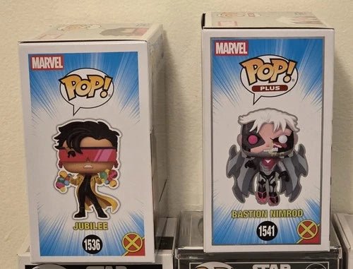Funko Pop! X-Men 97 Jubilee #1536 Chase And #1541 Bastion Chase X-Men 97 Bundle - Grown Up Kids
