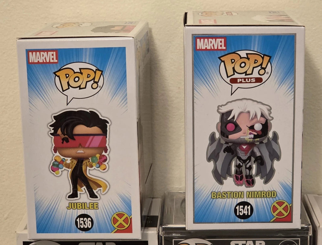 Funko Pop! X-Men 97 Jubilee #1536 Chase And #1541 Bastion Chase X-Men 97 Bundle - Grown Up Kids