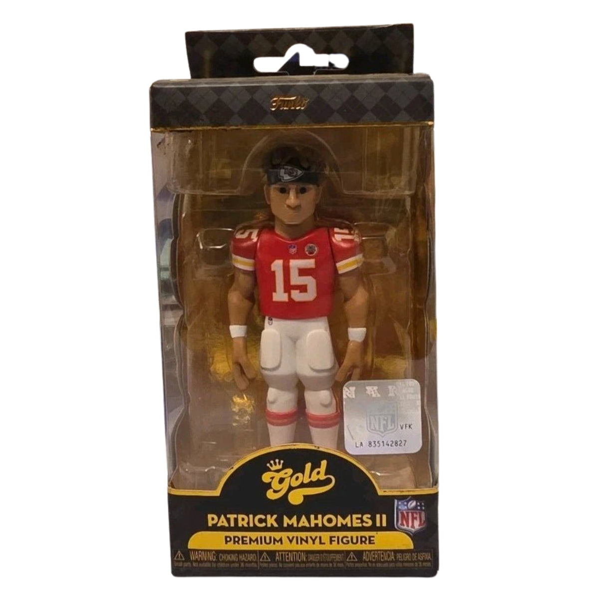 Funko Vinyl Gold: NFL - Patrick Mahomes (Kansas City Chiefs) 5" Vinyl Figure - Grown Up Kids