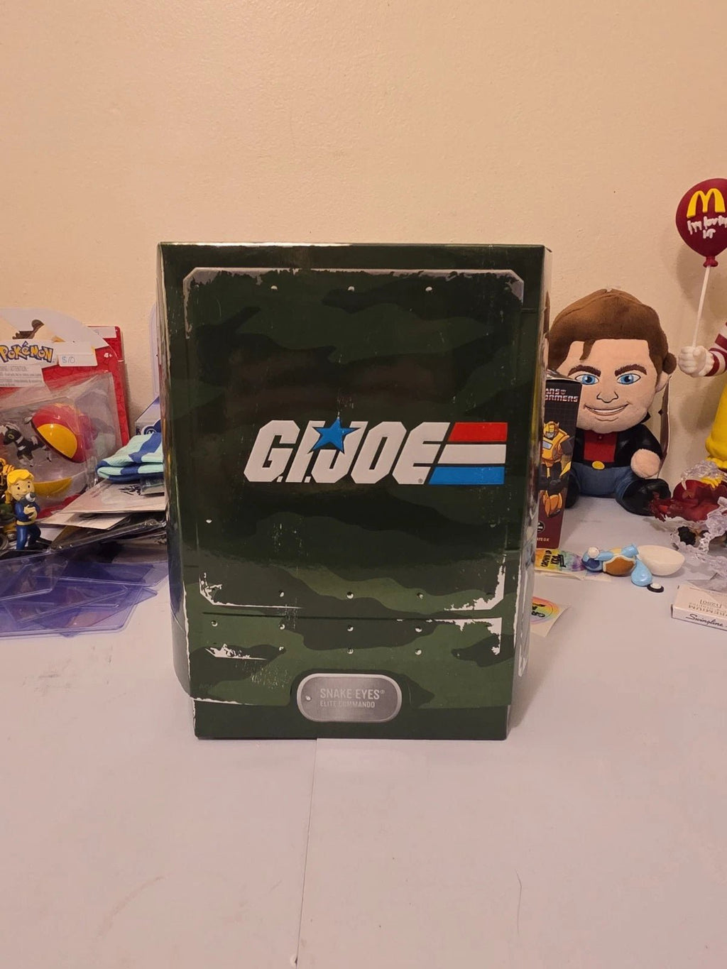 G.I. Joe Ultimates Snake Eyes with Timber Super7 W/ Shipping Box - Grown Up Kids