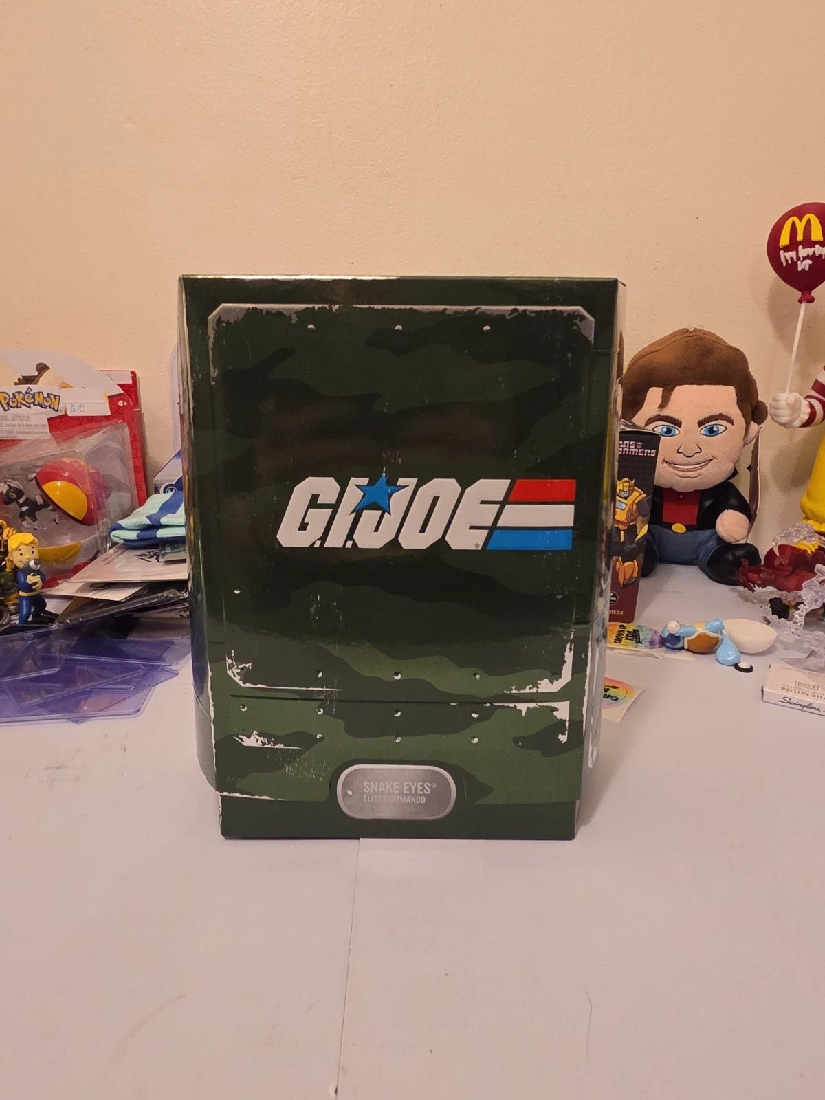 G.I. Joe Ultimates Snake Eyes with Timber Super7 W/ Shipping Box - Grown Up Kids