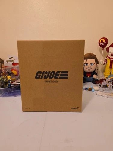 G.I. Joe Ultimates Snake Eyes with Timber Super7 W/ Shipping Box - Grown Up Kids