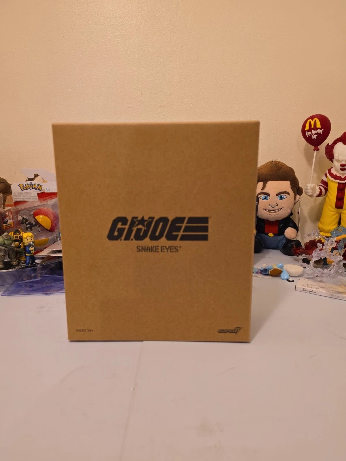 G.I. Joe Ultimates Snake Eyes with Timber Super7 W/ Shipping Box - Grown Up Kids