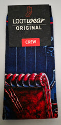 Gremlins 2 The New Batch Loot Wear Crew Socks Adult Size 6-12 - Grown Up Kids