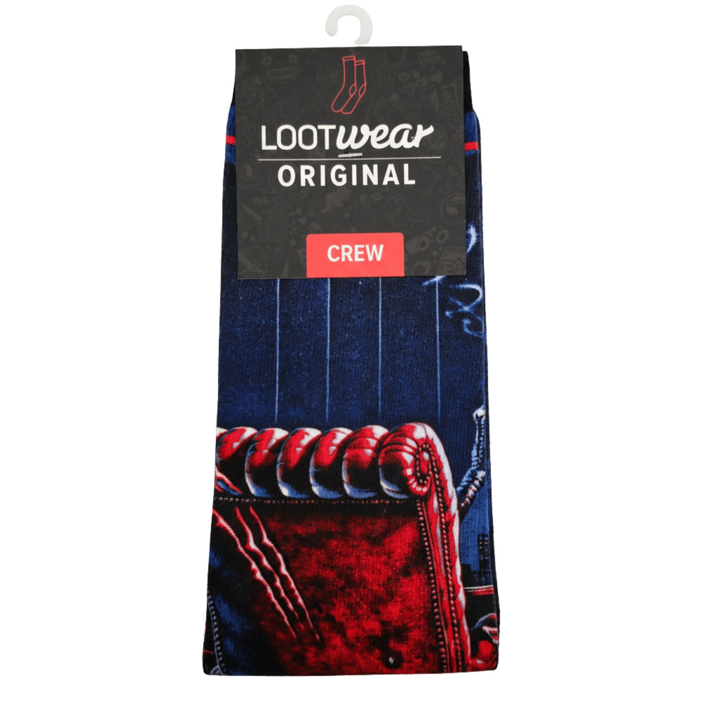 Gremlins 2 The New Batch Loot Wear Crew Socks - Adult Size 6-12 - Grown Up Kids