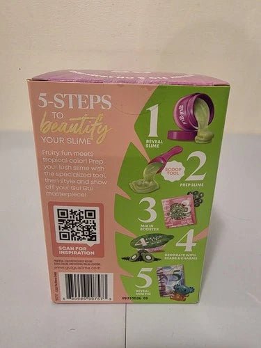 GUI GUI Fruity Glow Edit Jelli Slime Mystery Fig Beautify Your Slime - Grown Up Kids