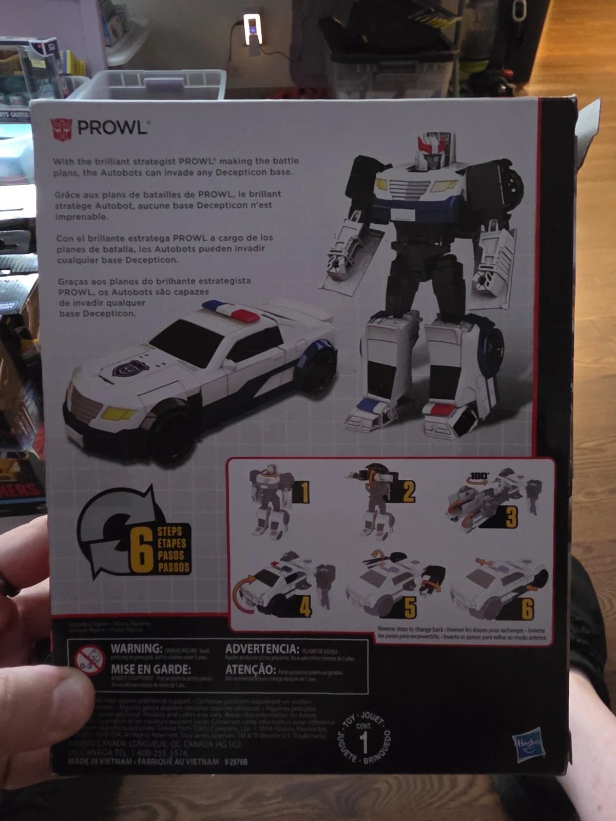 Hasbro Transformers Generations Prowl Transforming Autobot Action Figure - Grown Up Kids