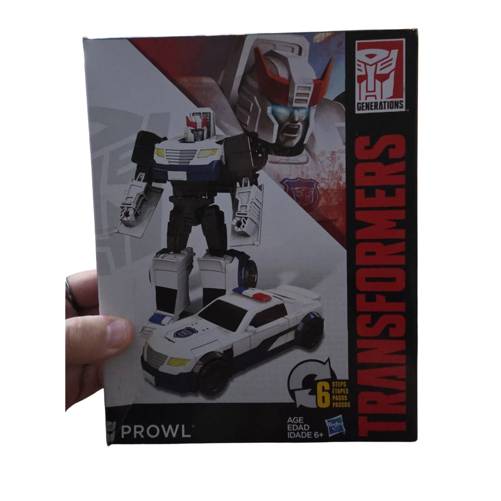 Hasbro Transformers Generations: Prowl Transforming Autobot Action Figure - Grown Up Kids