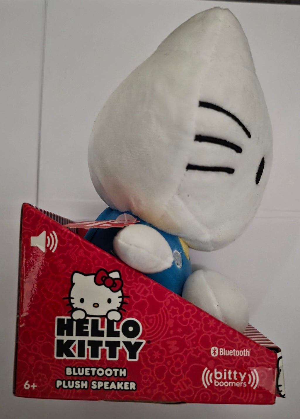 Hello Kitty Bluetooth Plush Speaker Wireless Sanrio Collectible - Grown Up Kids