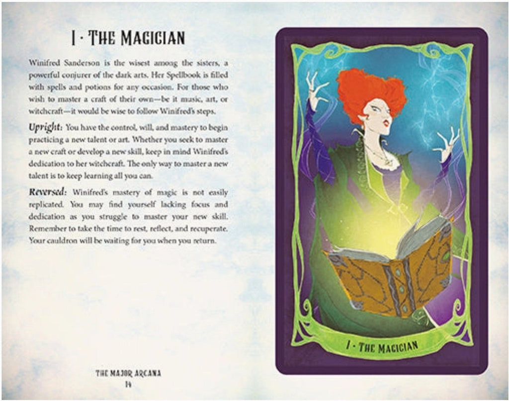 Hocus Pocus Tarot Deck and Guidebook - Grown Up Kids