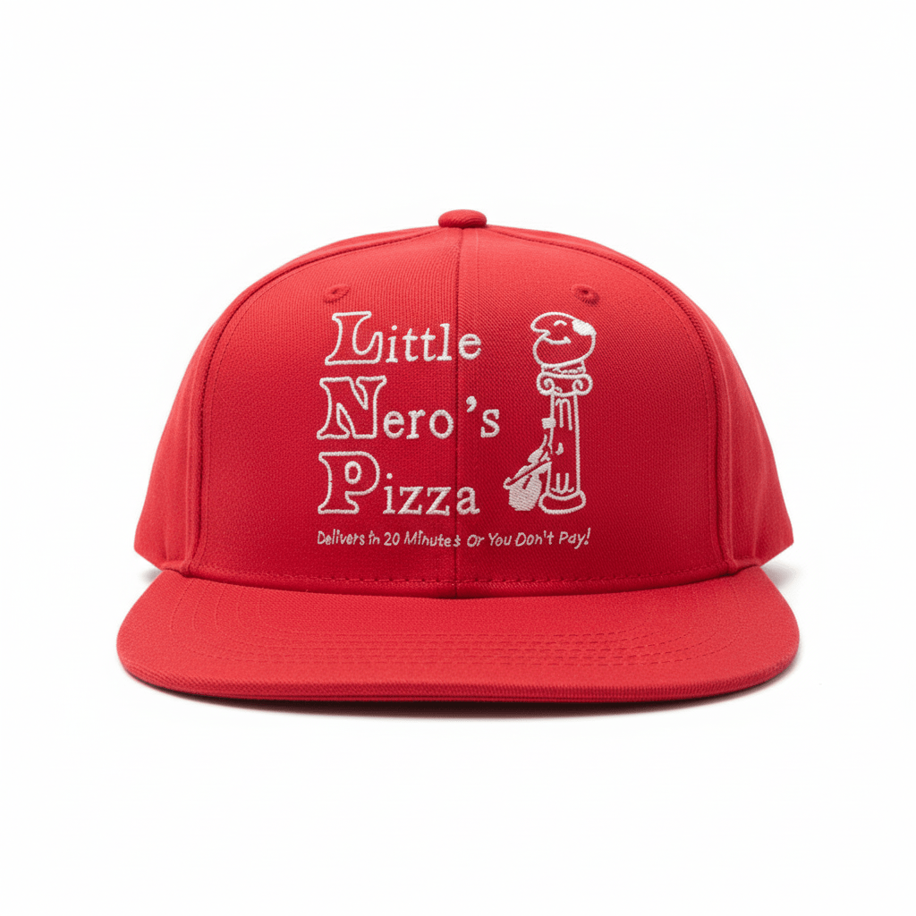 Home Alone "Little Nero's Pizza" Screen-Accurate Snapback Hat - Loot Crate Exclusive - Grown Up Kids