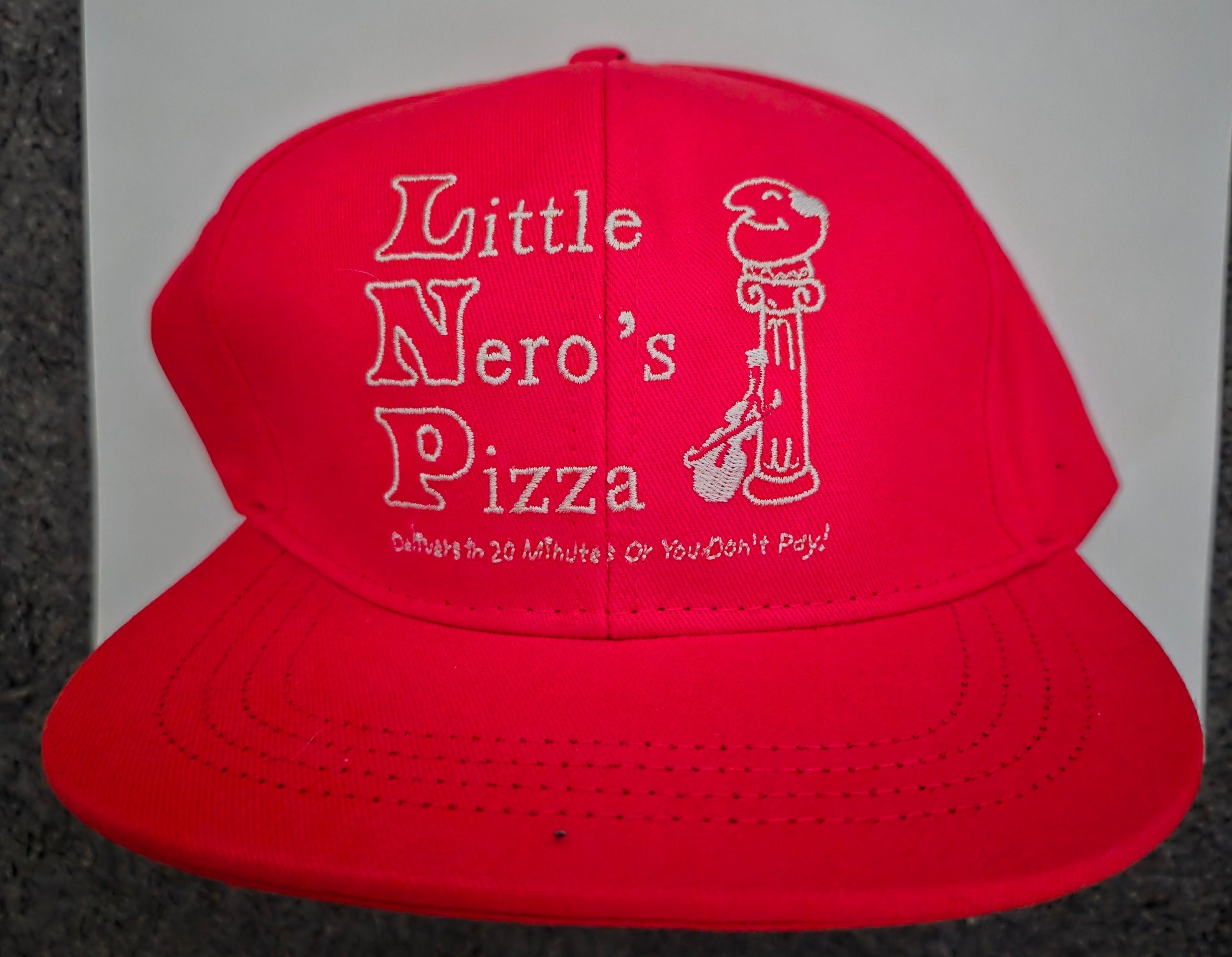 Home Alone "Little Nero's Pizza" Screen-Accurate Snapback Hat (Loot Crate Exclusive) - Grown Up Kids
