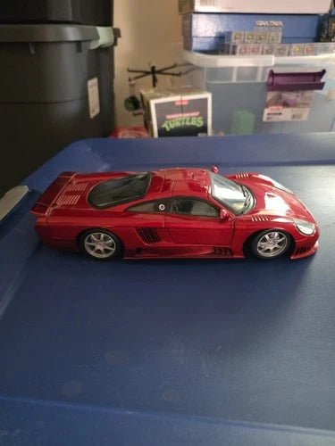 Hot Wheels Gold Edition Saleen S7 1:18 Very RARE RED! - Grown Up Kids