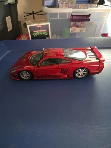 Hot Wheels Gold Edition Saleen S7 1:18 Very RARE RED! - Grown Up Kids