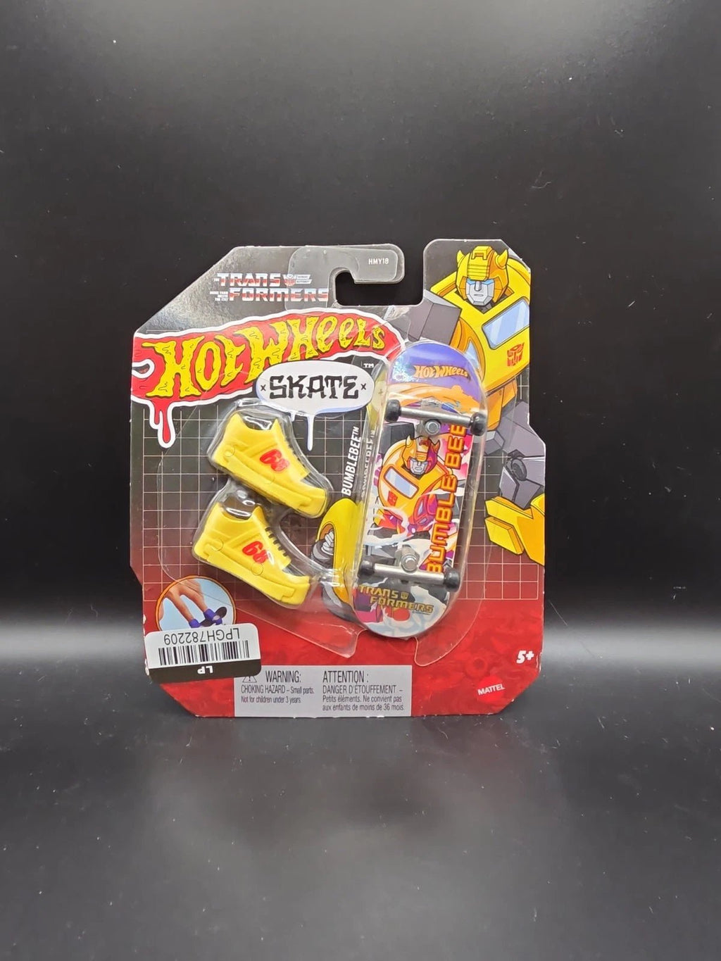 Hot Wheels Skate Transformers Bumblebee Fingerboard - Grown Up Kids
