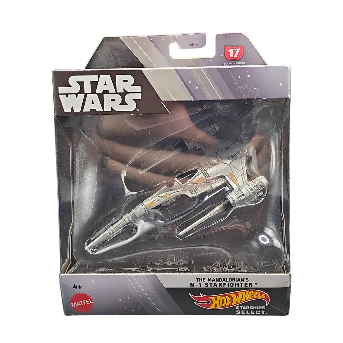 Hot Wheels Star Wars: The Mandalorian N-1 Starfighter 1:50 Diecast Starship - Grown Up Kids
