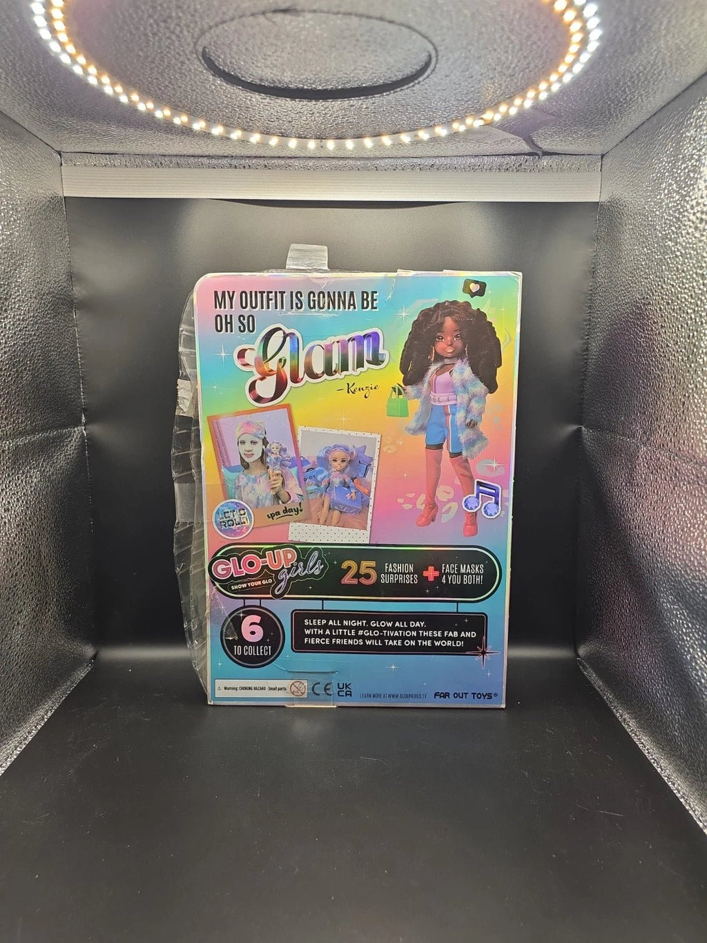 InstaGlam Glo-up KENZIE Girls Fashion Doll 83005 Accessories Damaged Packaging - Grown Up Kids