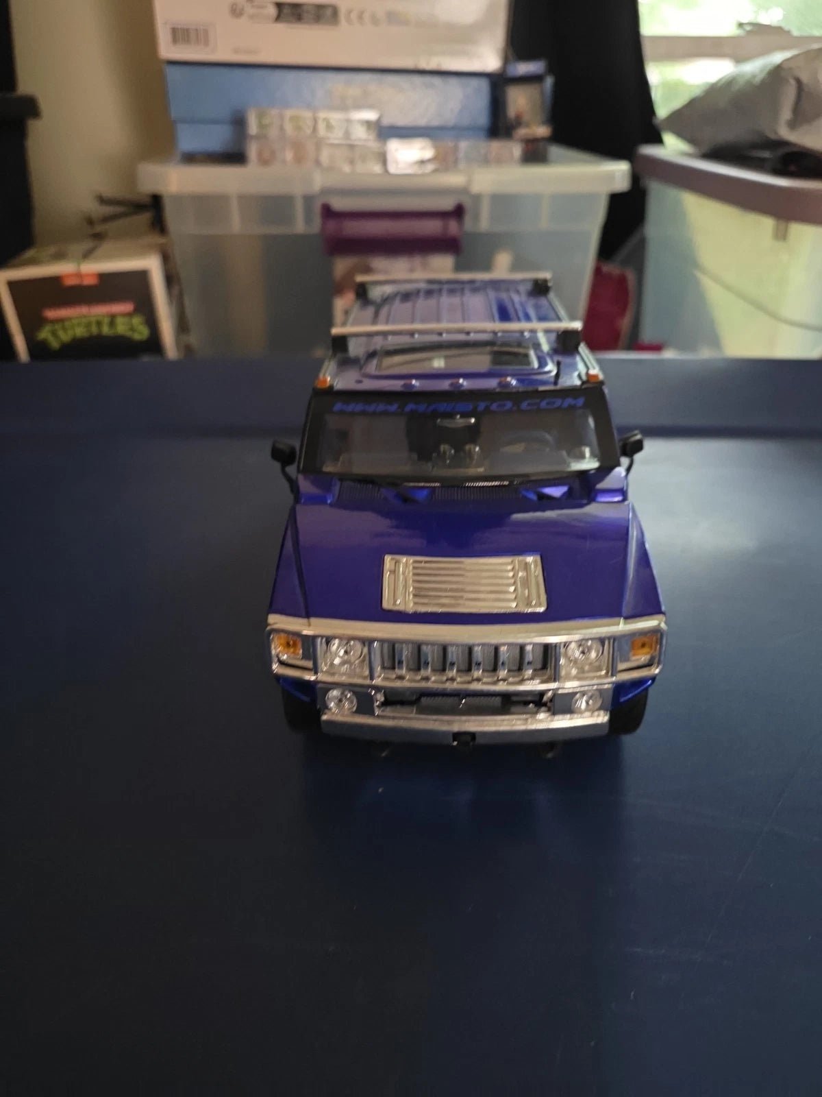 Jada Toys Dub City 1:24 Scale Diecast car 2003 Hummer H2 Blue Car #50540-9 - Grown Up Kids